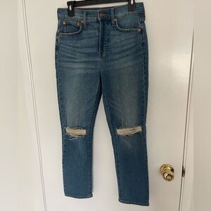 Madewell The Perfect Vintage Crop Jean Size 25